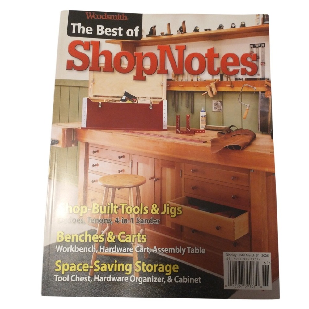 Woodsmith The Best of ShopNotes Woodworking Magazine Projects Jigs Shop Tools